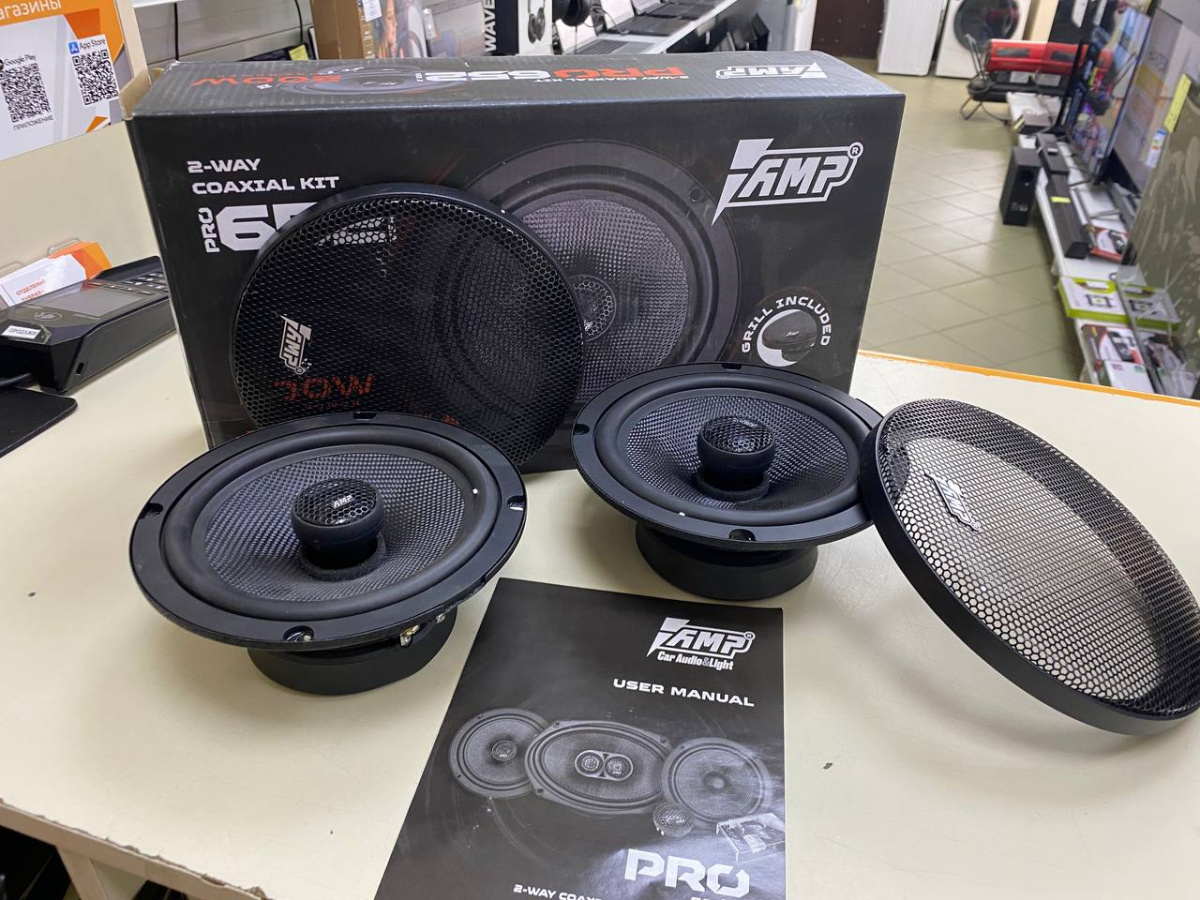 Автоакустика передняя AMP Pro 652 ver.2