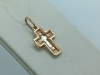 ПОДВЕСКА КРЕСТ (Au 585)