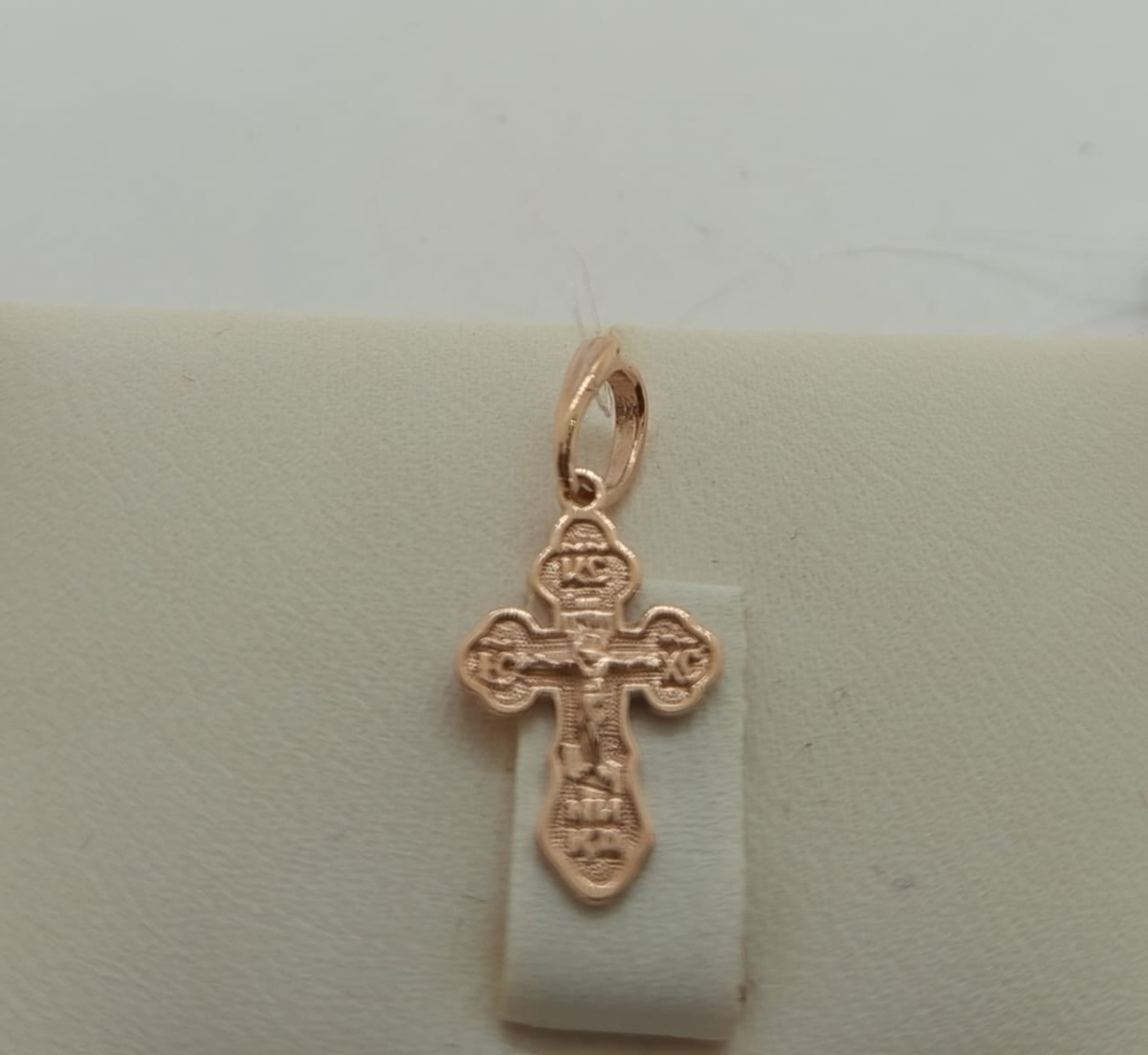 810-00123-10-00-00-00 ПОДВЕСКА КРЕСТ без камня (Au 585)