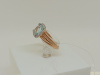 КОЛЬЦО ТОПАЗ с камнями (Au 585)