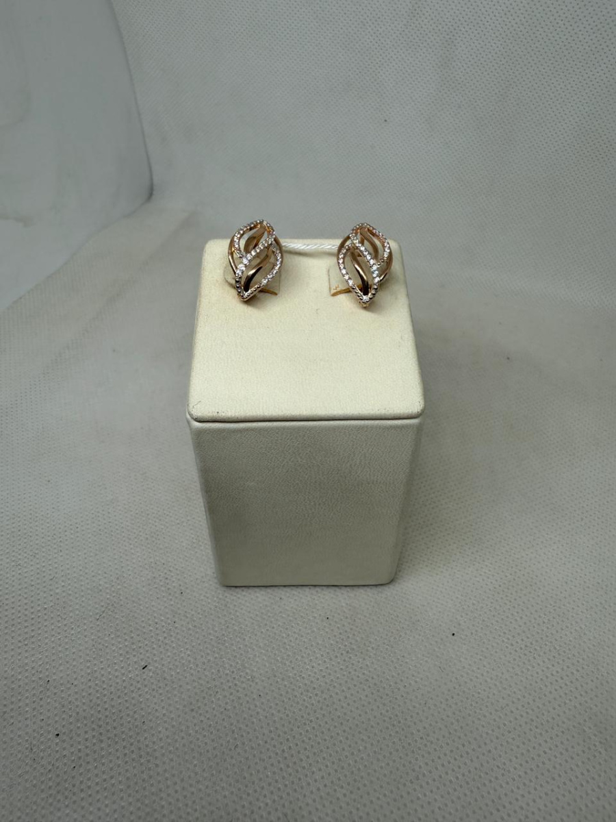 СКМИ585 СЕРЬГИ С КАМНЯМИ (Au 585) СКМИ585 СЕРЬГИ С КАМНЯМИ (Au 585)