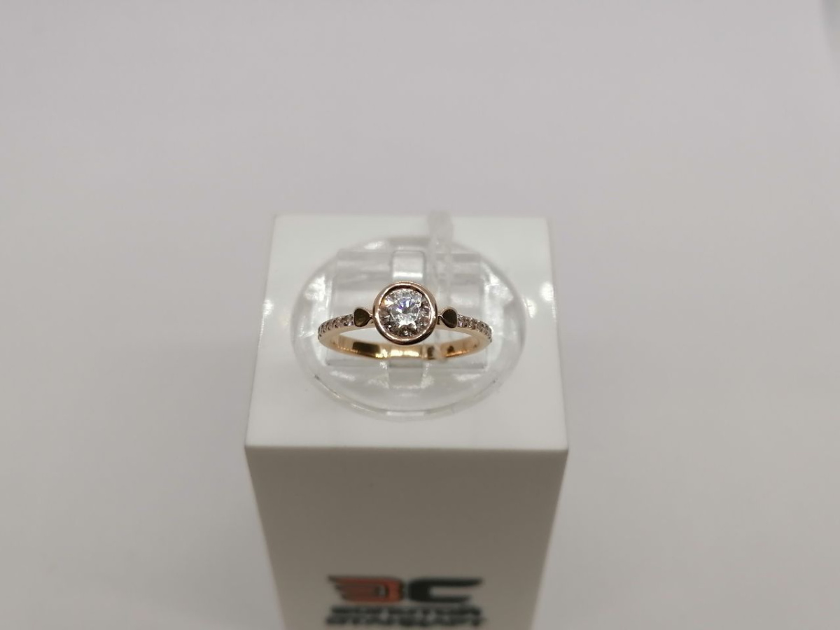 КОЛКМИ585 КОЛЬЦО С КАМНЯМИ (Au 585)