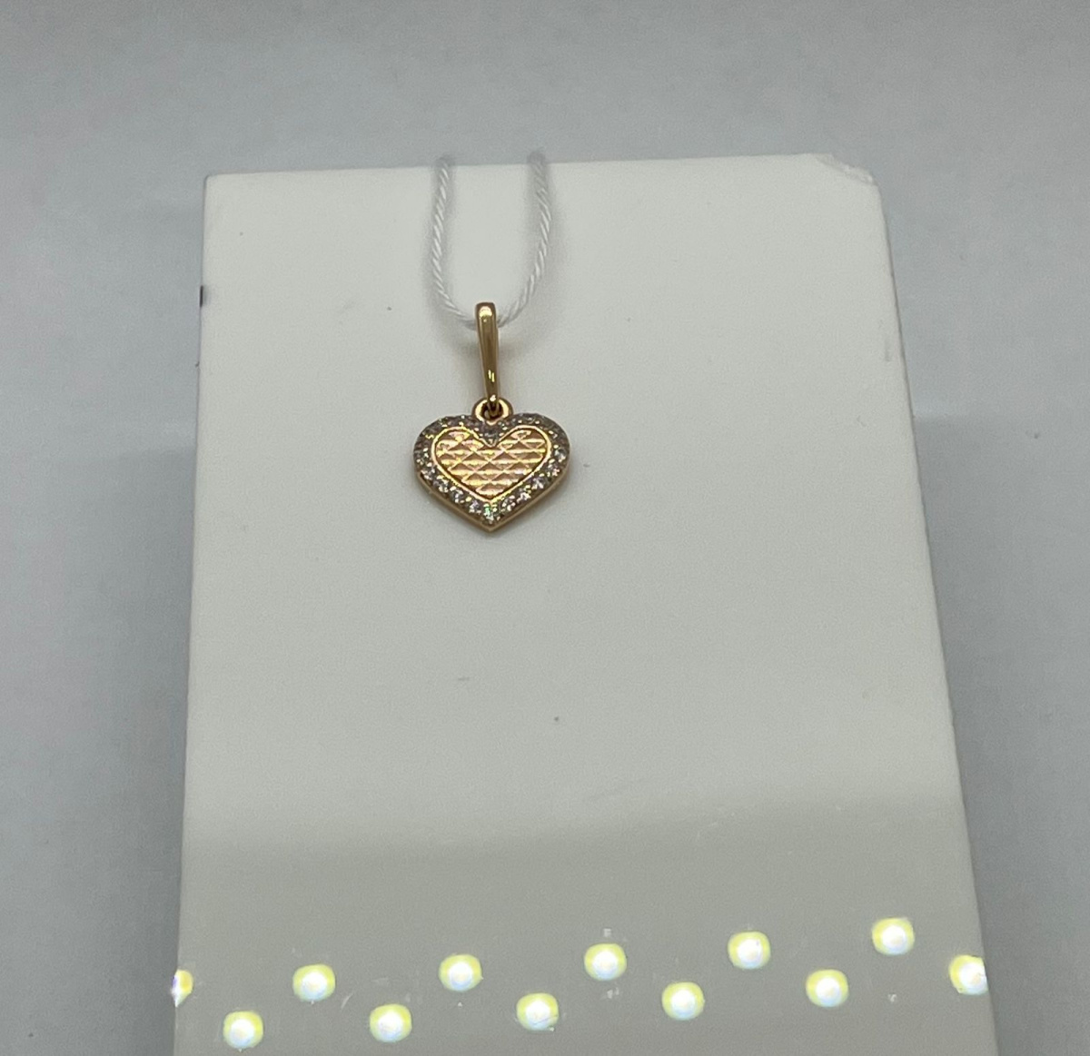 ПОДВЕСКА С КАМНЯМИ (Au 585)