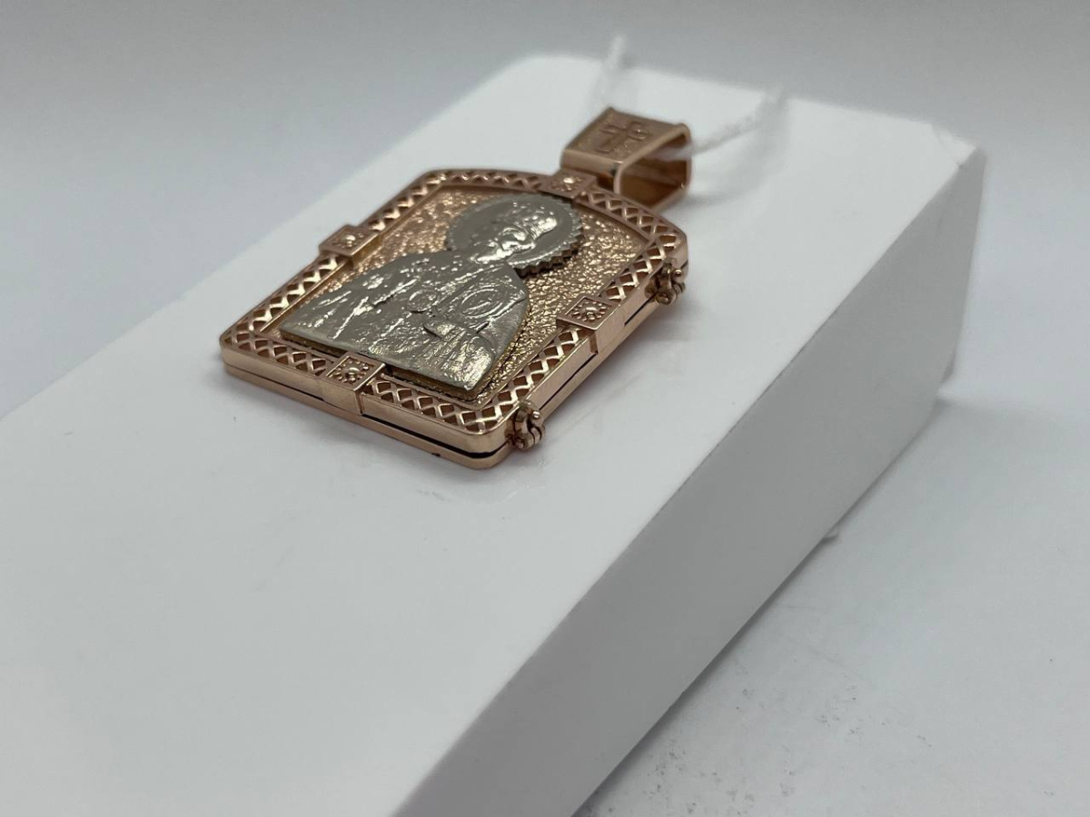 ПОДИБК585 ПОДВЕСКА ИКОНА БЕЗ КАМНЯ (Au 585)