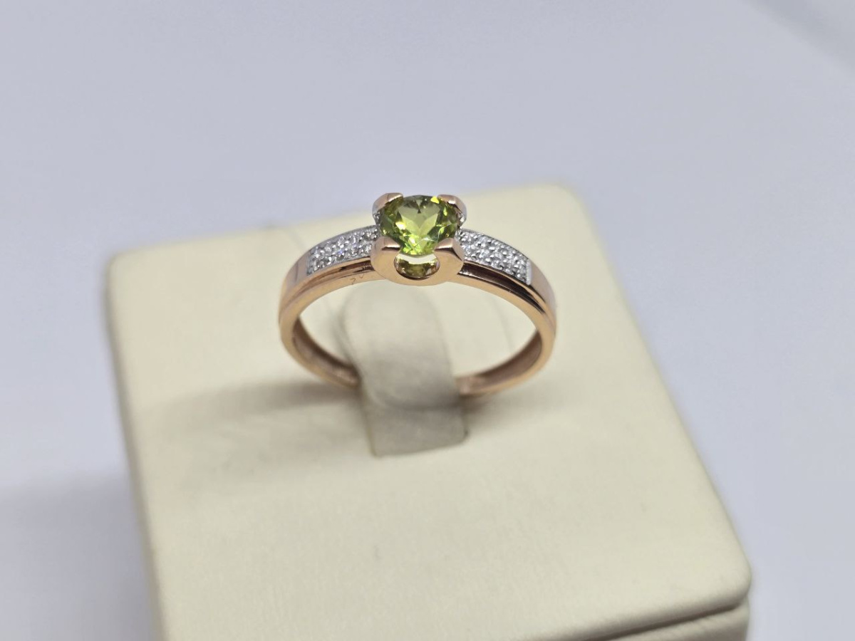 КОЛЬЦО С КАМНЕМ (Au 585)