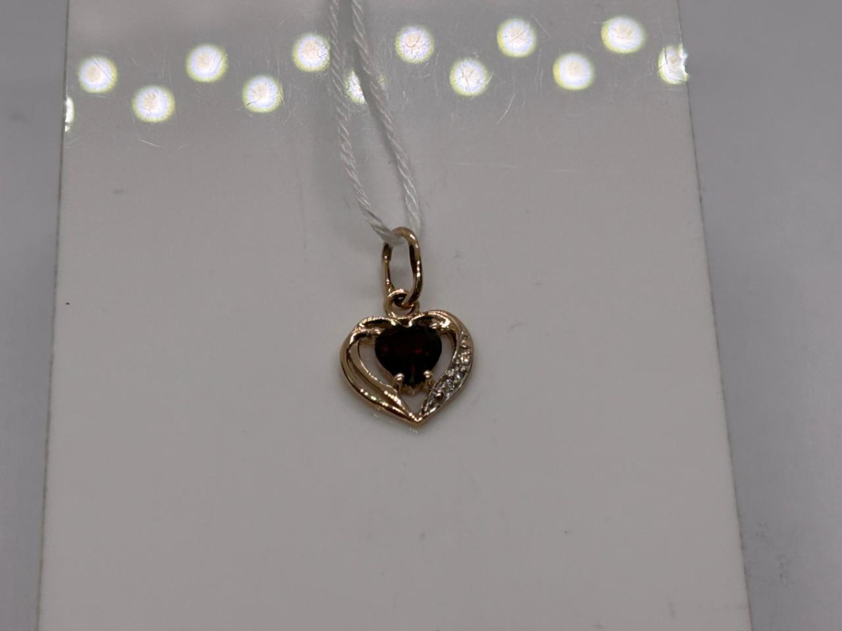 ПОДКМИ585 ПОДВЕСКА С КАМНЯМИ (Au 585)