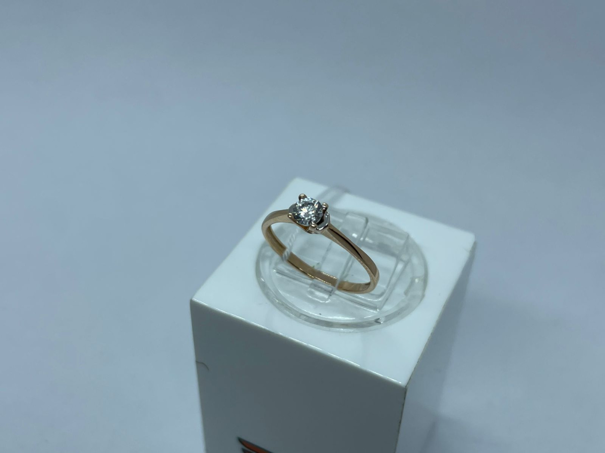 КОЛЬЦО С КАМНЕМ (Au 585)