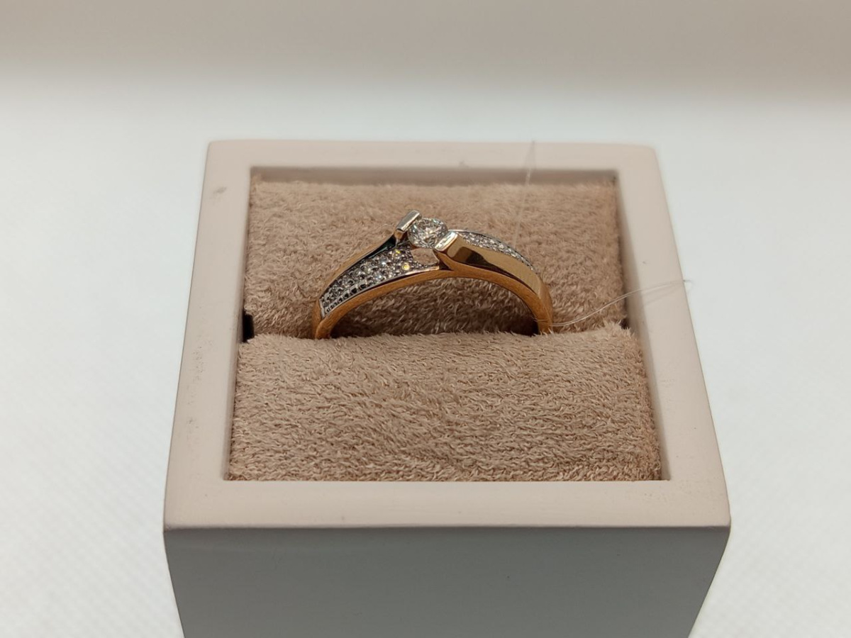 КОЛЬЦО БРИЛЛИАНТ (Au 585)