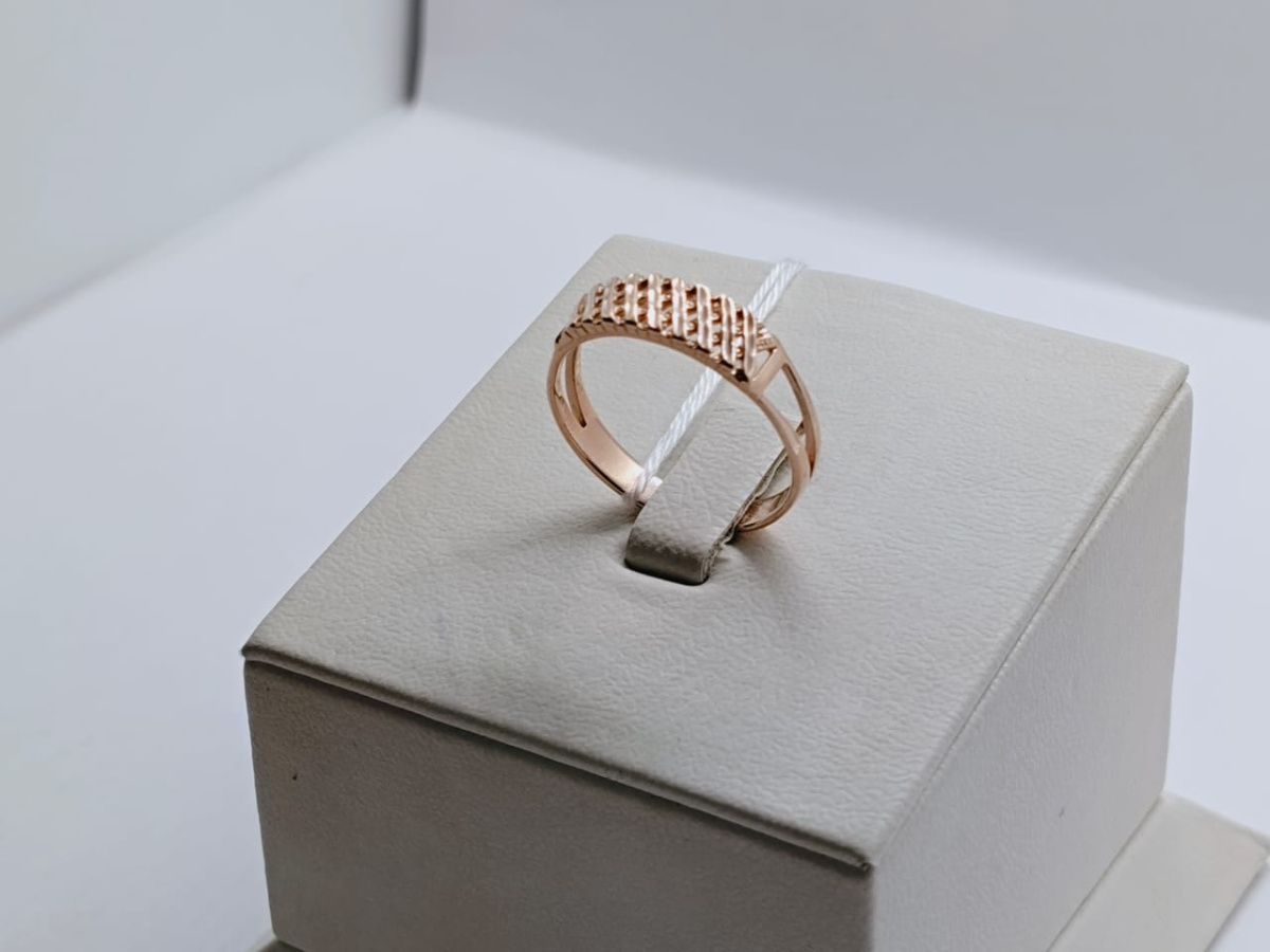 КОЛБКМ585 КОЛЬЦО БЕЗ КАМНЯ (Au 585)