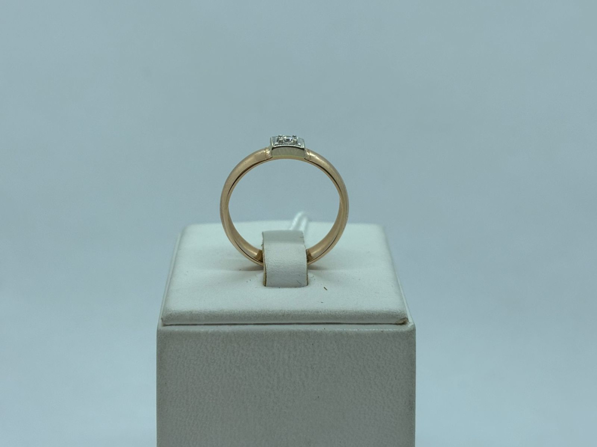 КОЛЬЦО БРИЛЛИАНТ Au 585