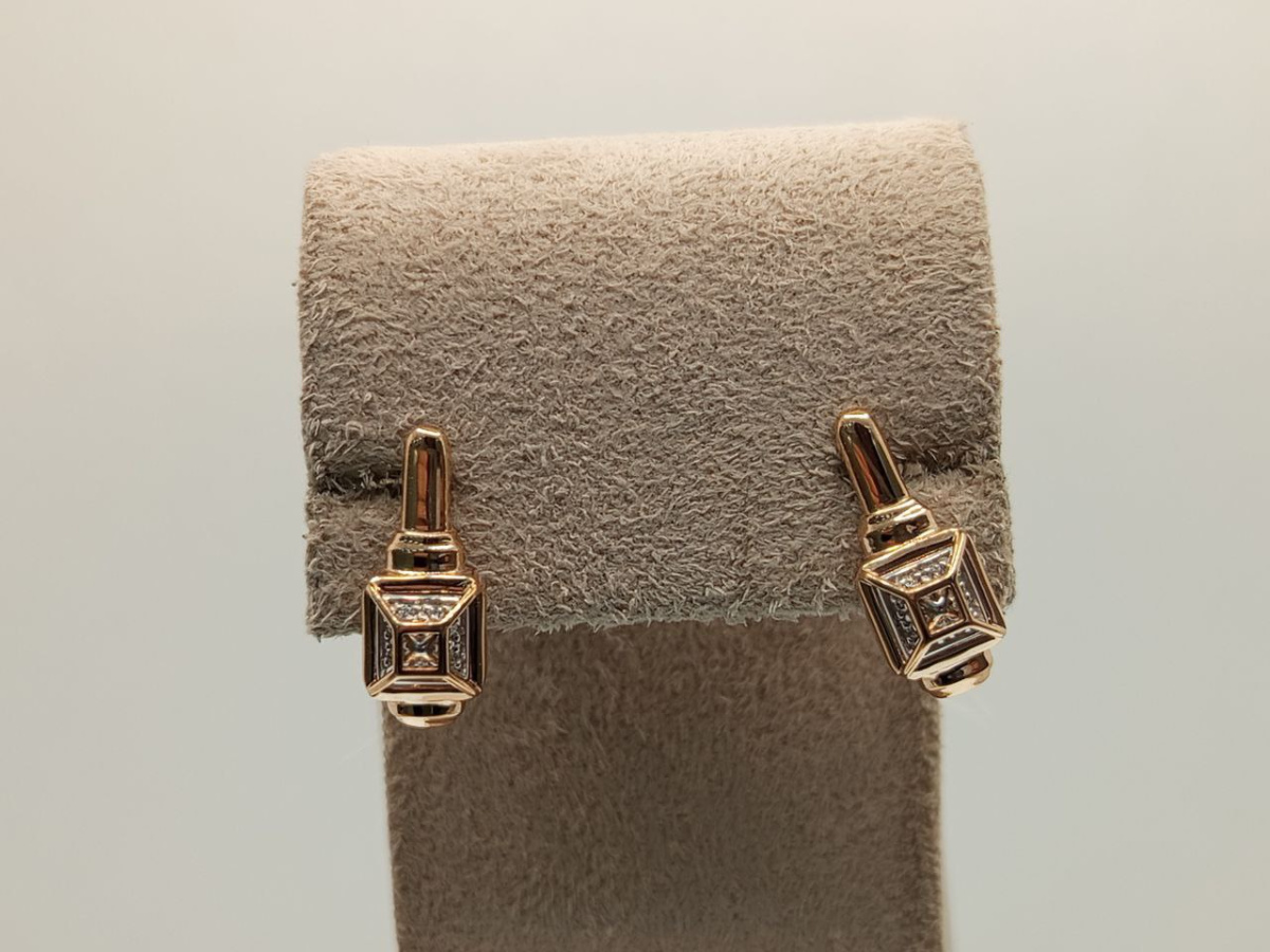 СЕРЬГИ С КАМНЯМИ (Au 585)