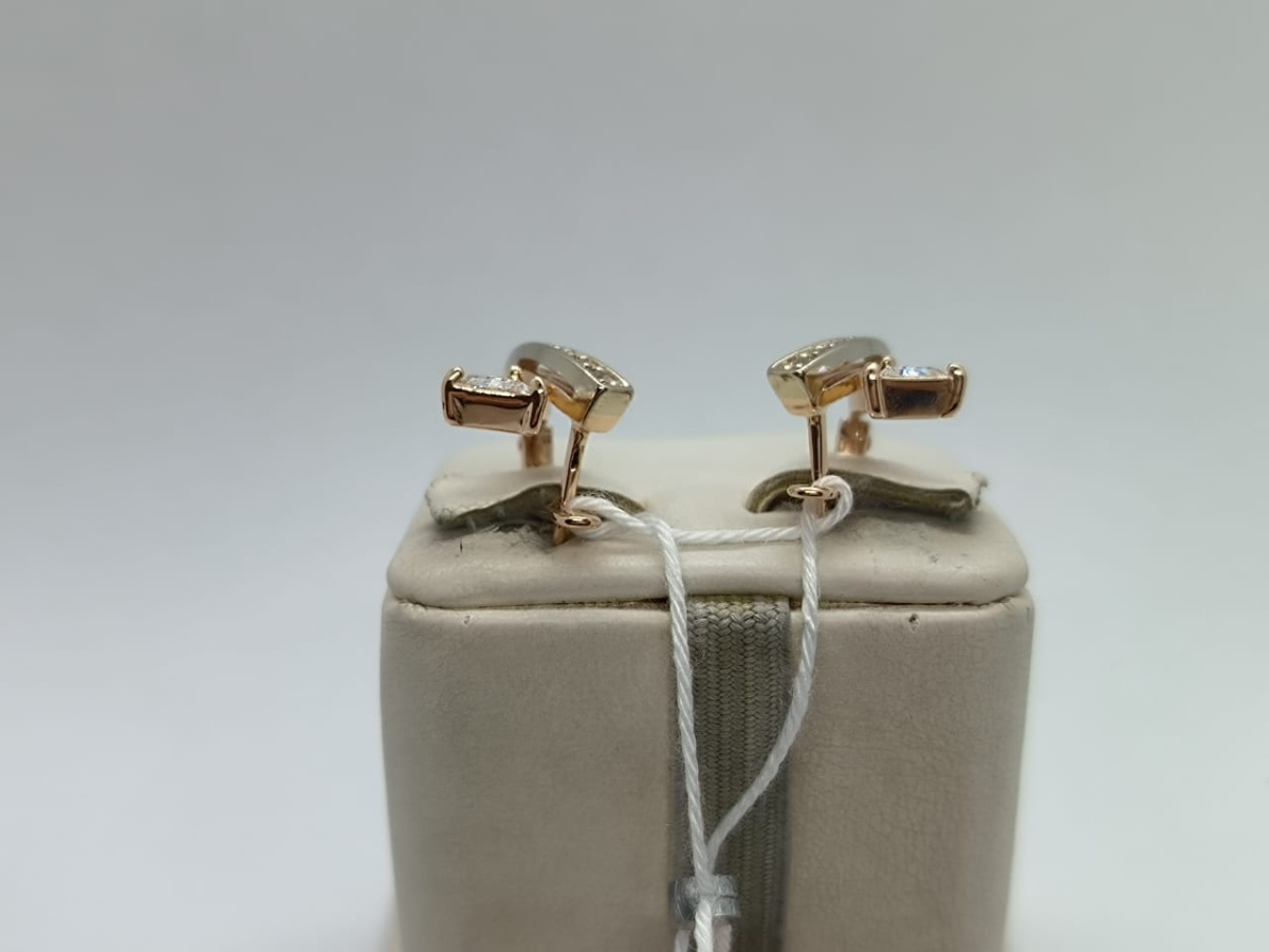 СЕРЬГИ С КАМНЯМИ (Au 585)