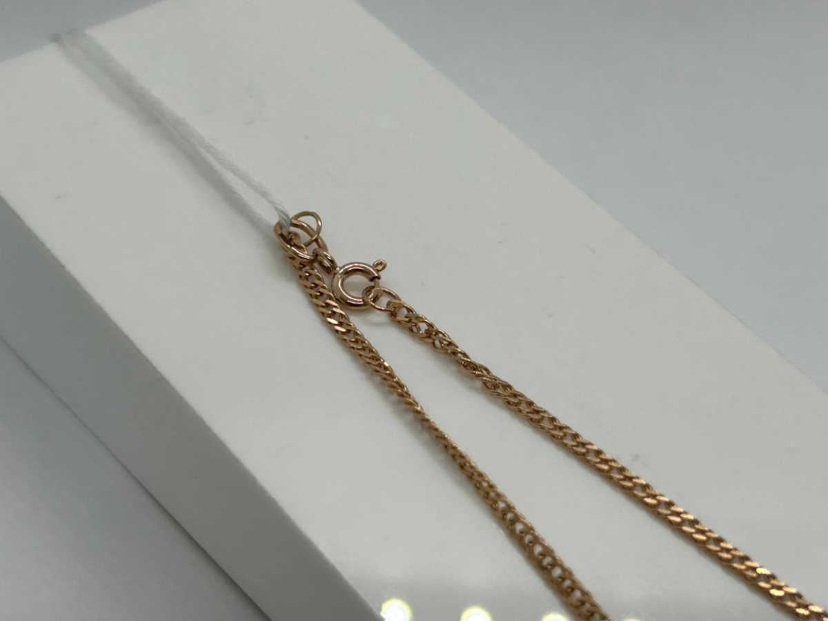 ЦЕПЬ ПОЛНОВЕСНАЯ Ромб двойной (Au 585)