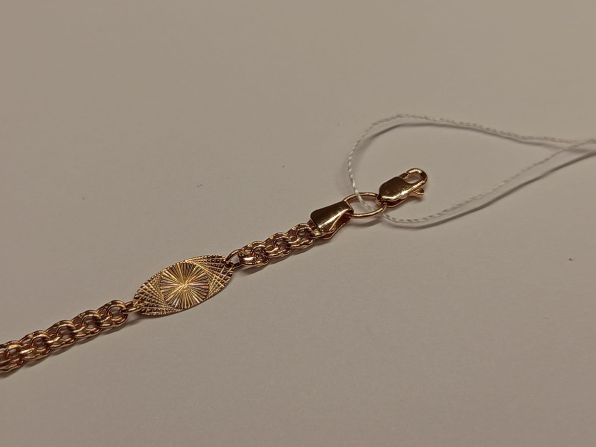 БРАСЛЕТ БЕЗ КАМНЯ (Au 585)