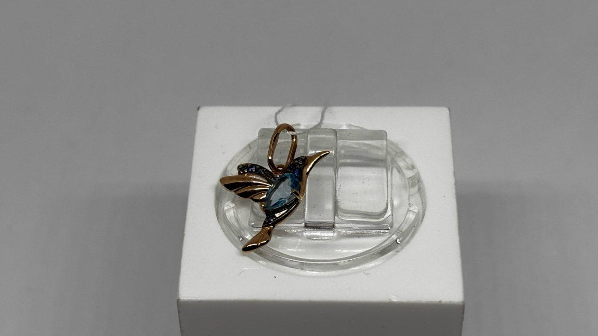 ПОДВЕСКА С КАМНЯМИ (Au 585)