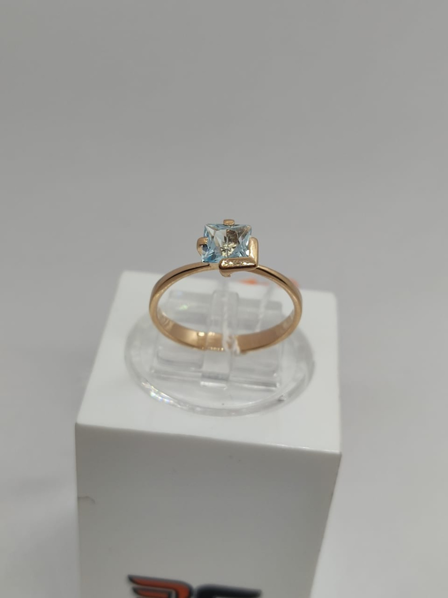 КОЛКМ585 КОЛЬЦО С КАМНЕМ (Au 585)