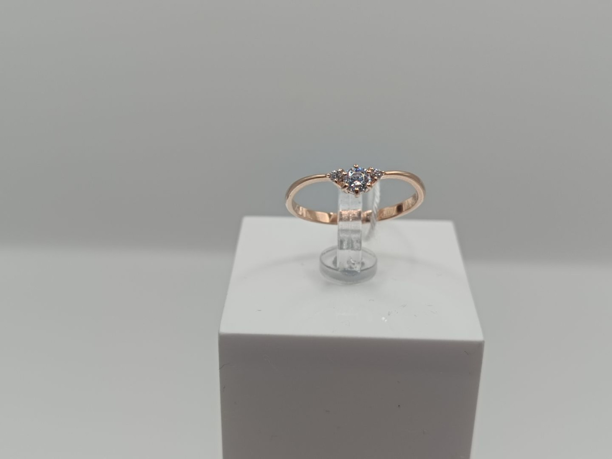 КОЛКМИ585 КОЛЬЦО С КАМНЯМИ (Au 585)