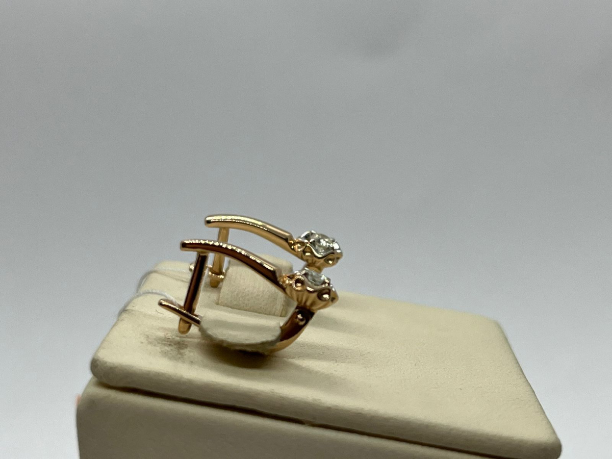 СЕРЬГИ БРИЛЛИАНТ (Au 585)