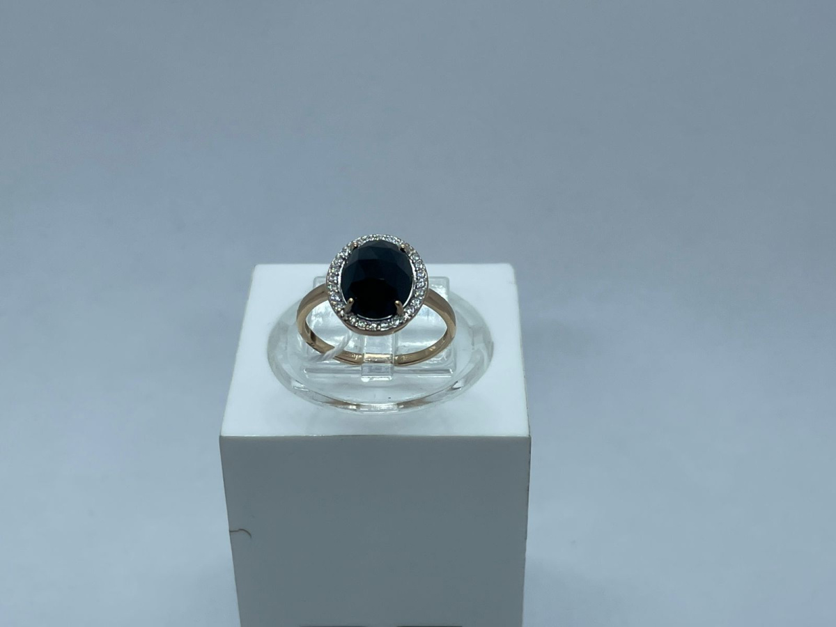 КОЛКМИ585 КОЛЬЦО С КАМНЯМИ (Au 585)