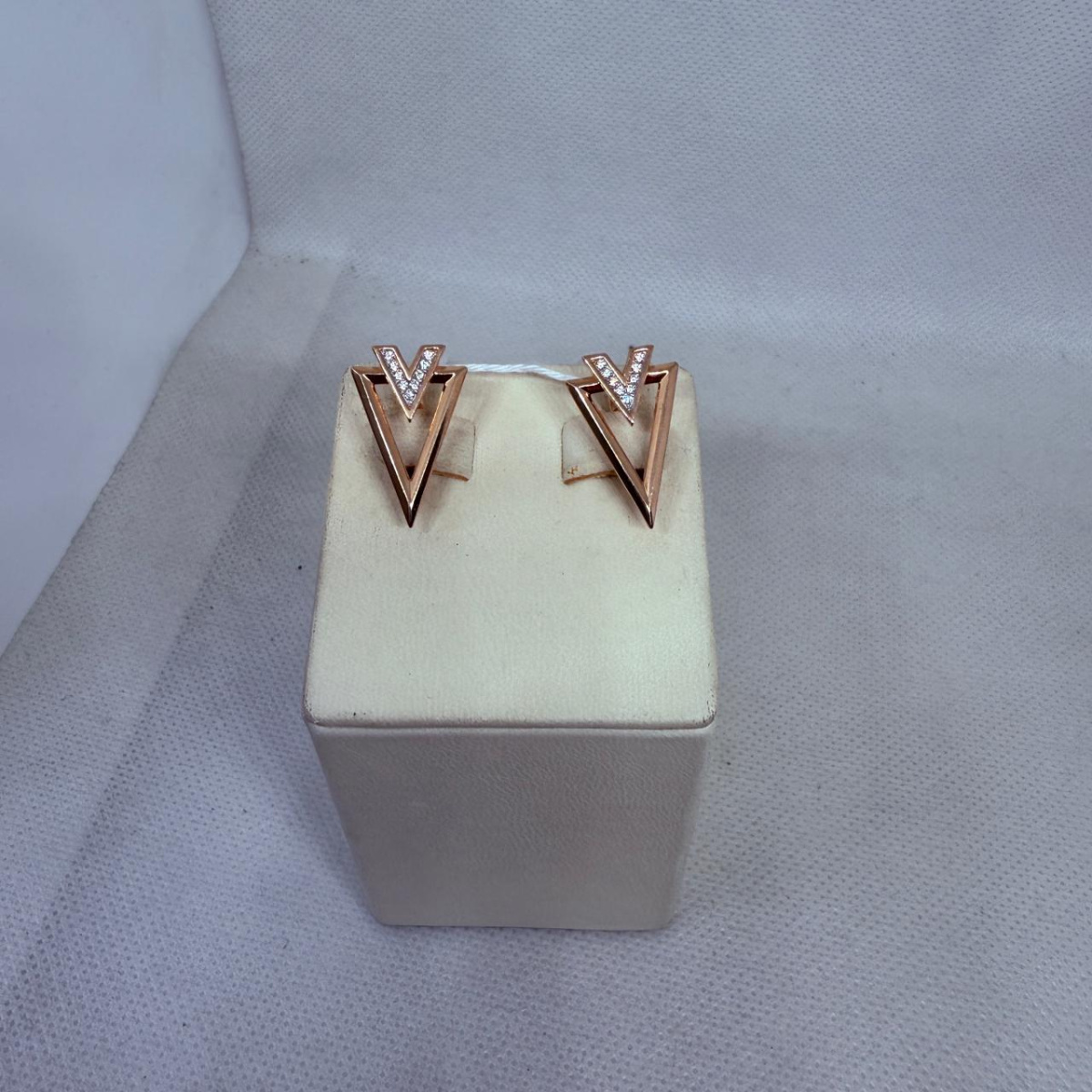 СКМИ585 СЕРЬГИ С КАМНЯМИ (Au 585)