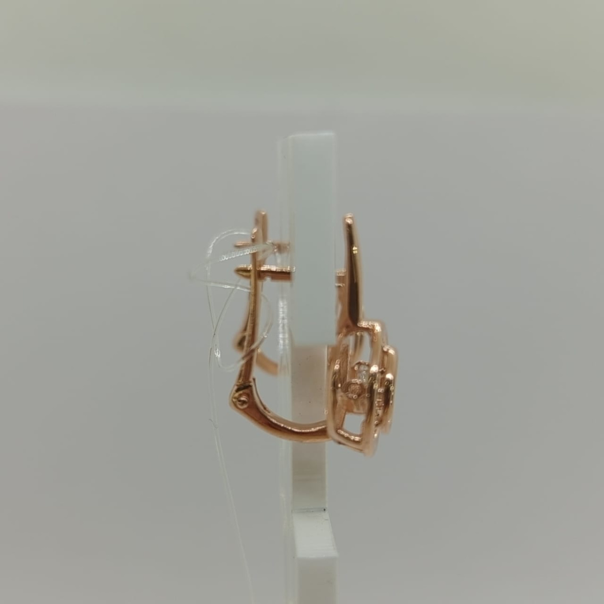 СЕРЬГИ С КАМНЕМ (Au 585)