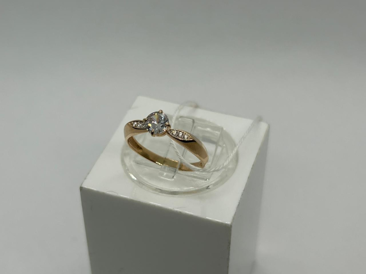 КОЛКМИ585 КОЛЬЦО С КАМНЯМИ (Au 585)