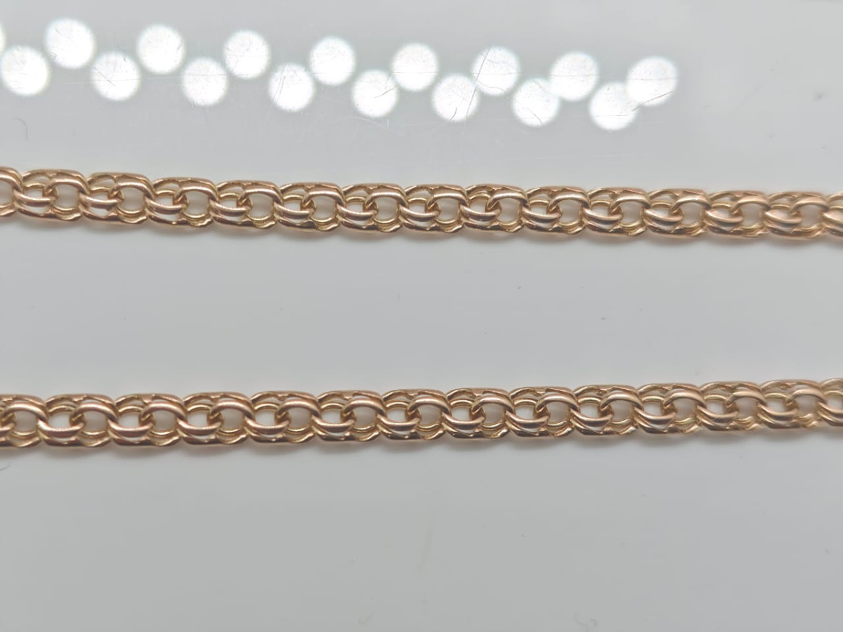 ЦЕПЬ ПОЛНОВЕСНАЯ Бисмарк (Au 585)