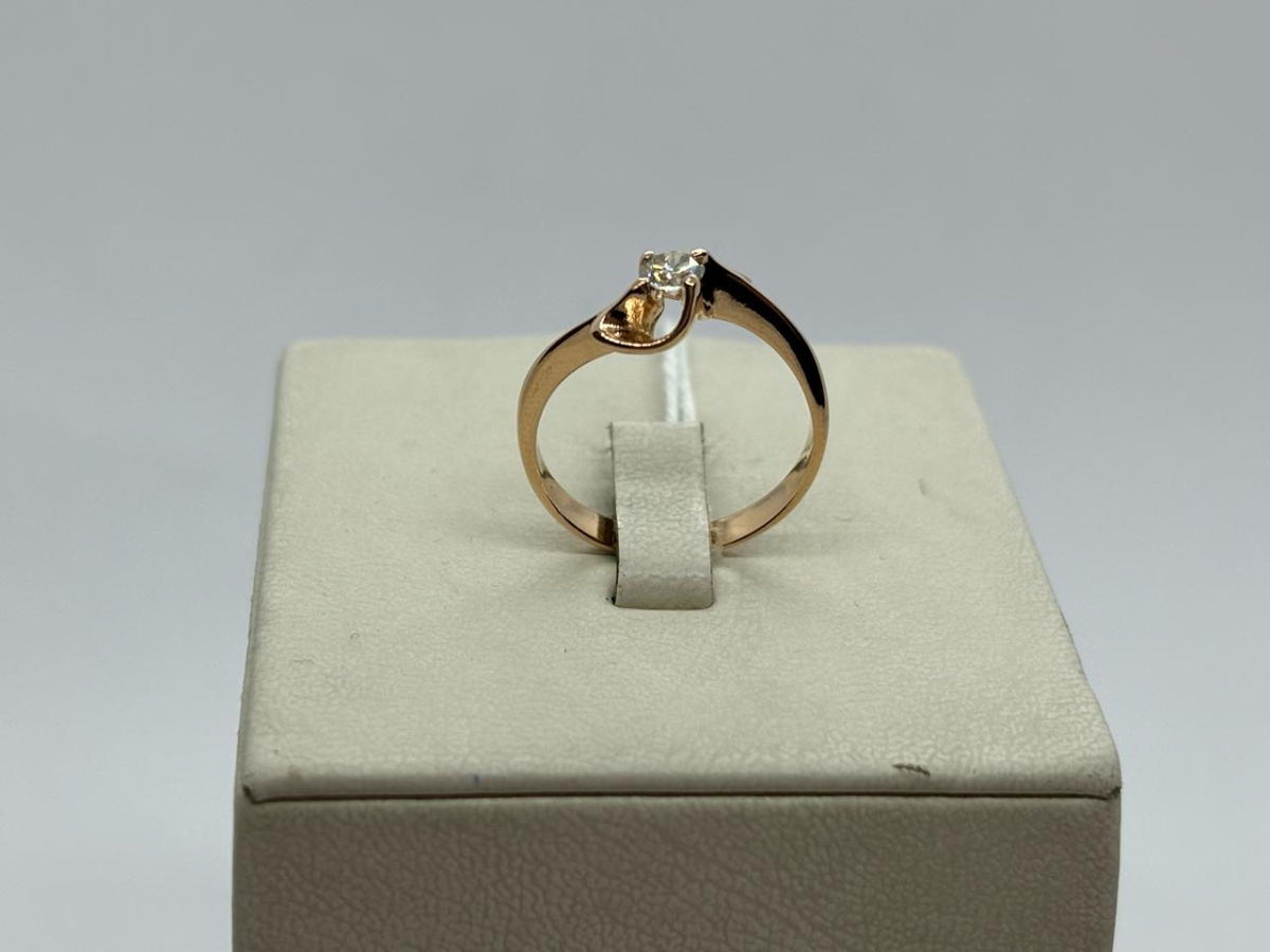 КОЛЬЦО БРИЛЛИАНТ Au 585