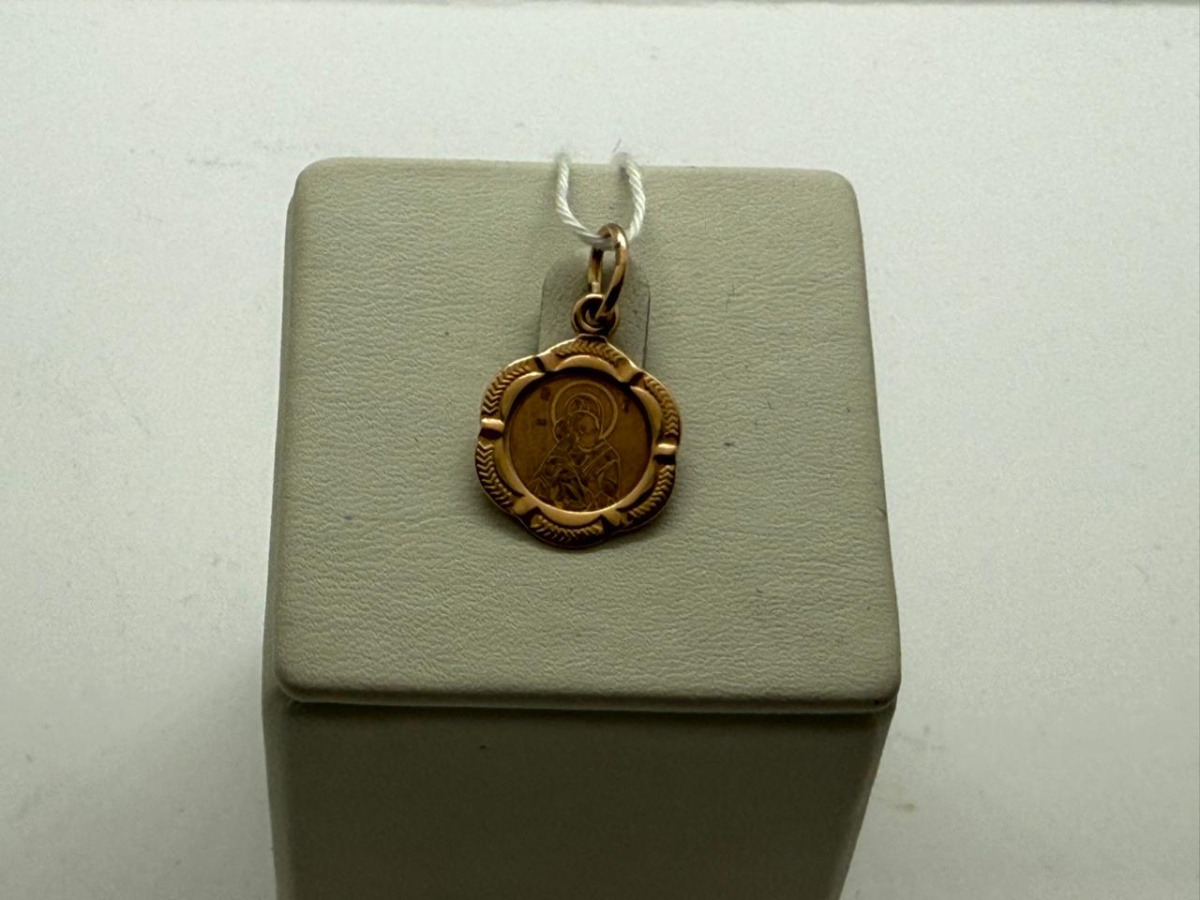 ПОДИБК585 ПОДВЕСКА ИКОНА БЕЗ КАМНЯ (Au 585)