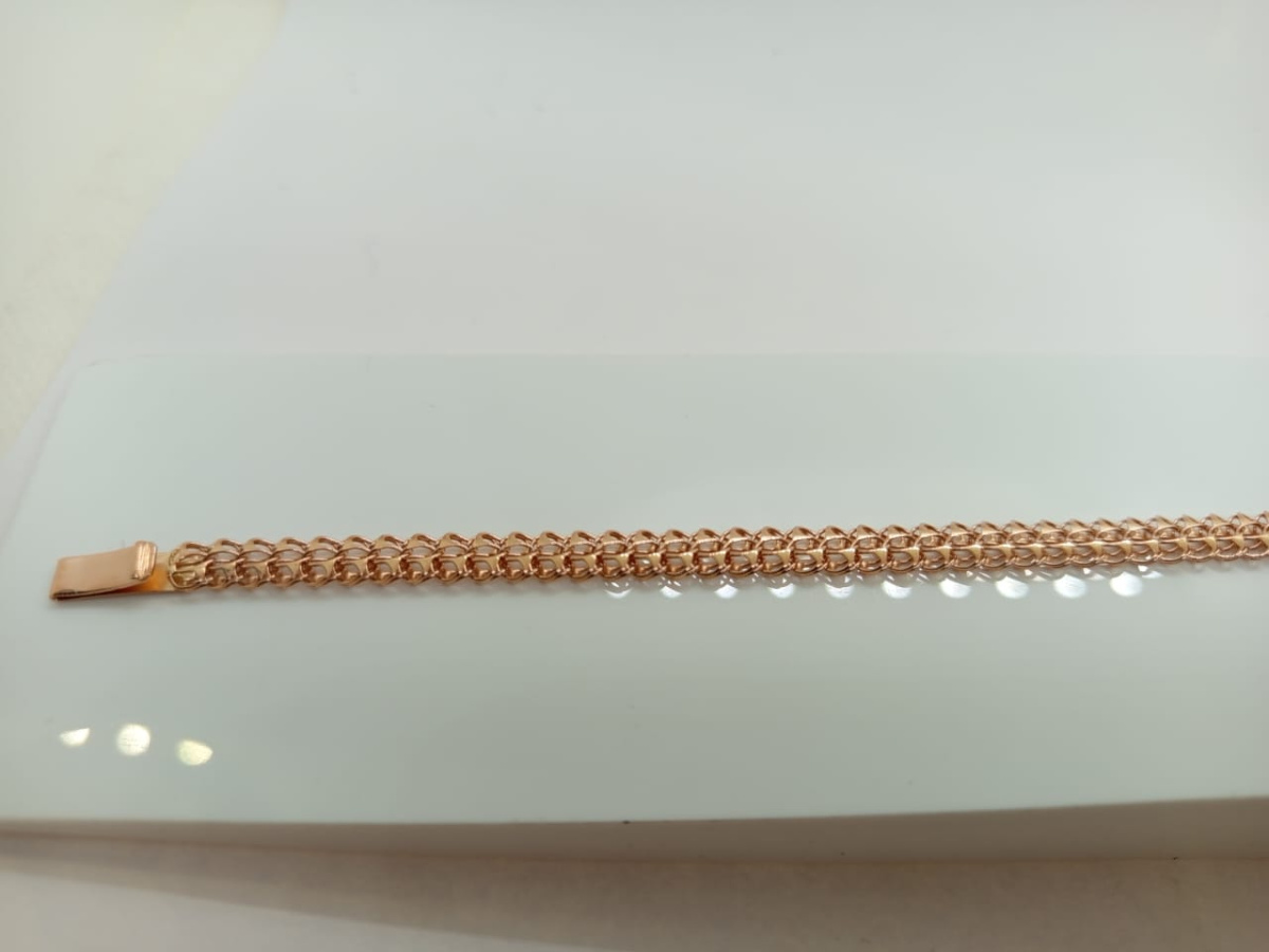 БРАСЛЕТ ПОЛНОВЕСНЫЙ Рамзес (Au 585)