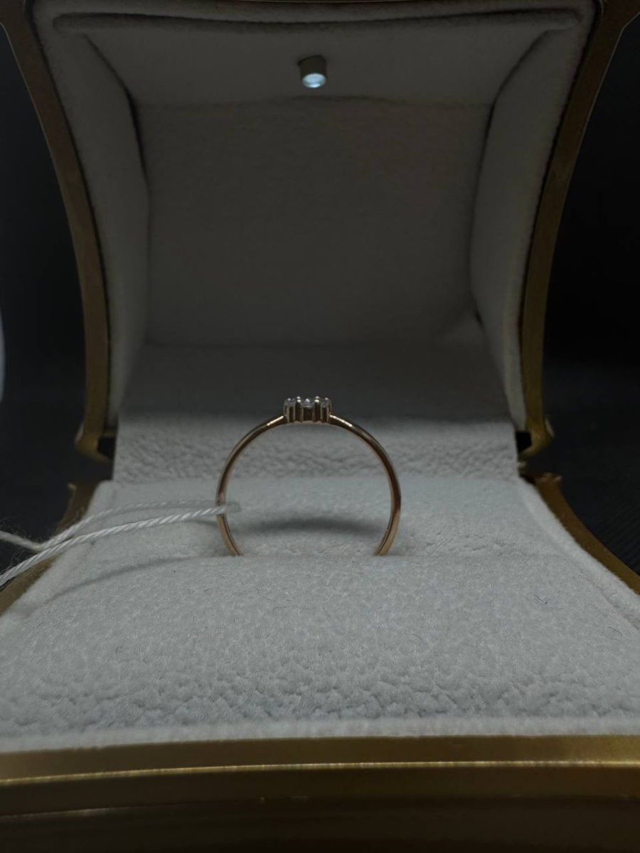 КОЛКМИ585 КОЛЬЦО С КАМНЯМИ (Au 585)