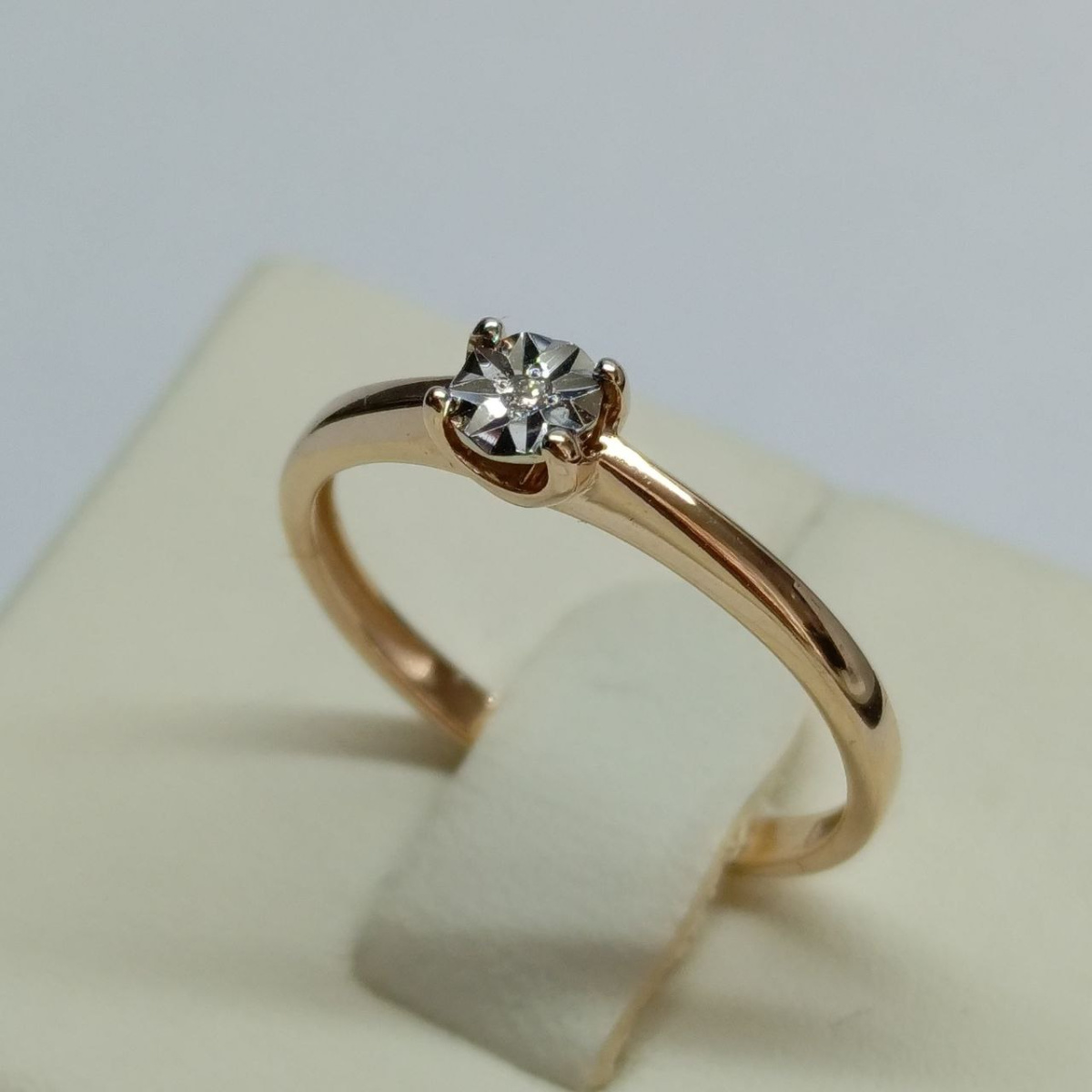 КОЛЬЦО БРИЛЛИАНТ Au 585