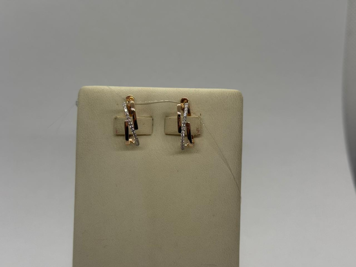 СЕРЬГИ С КАМНЯМИ (Au 585)