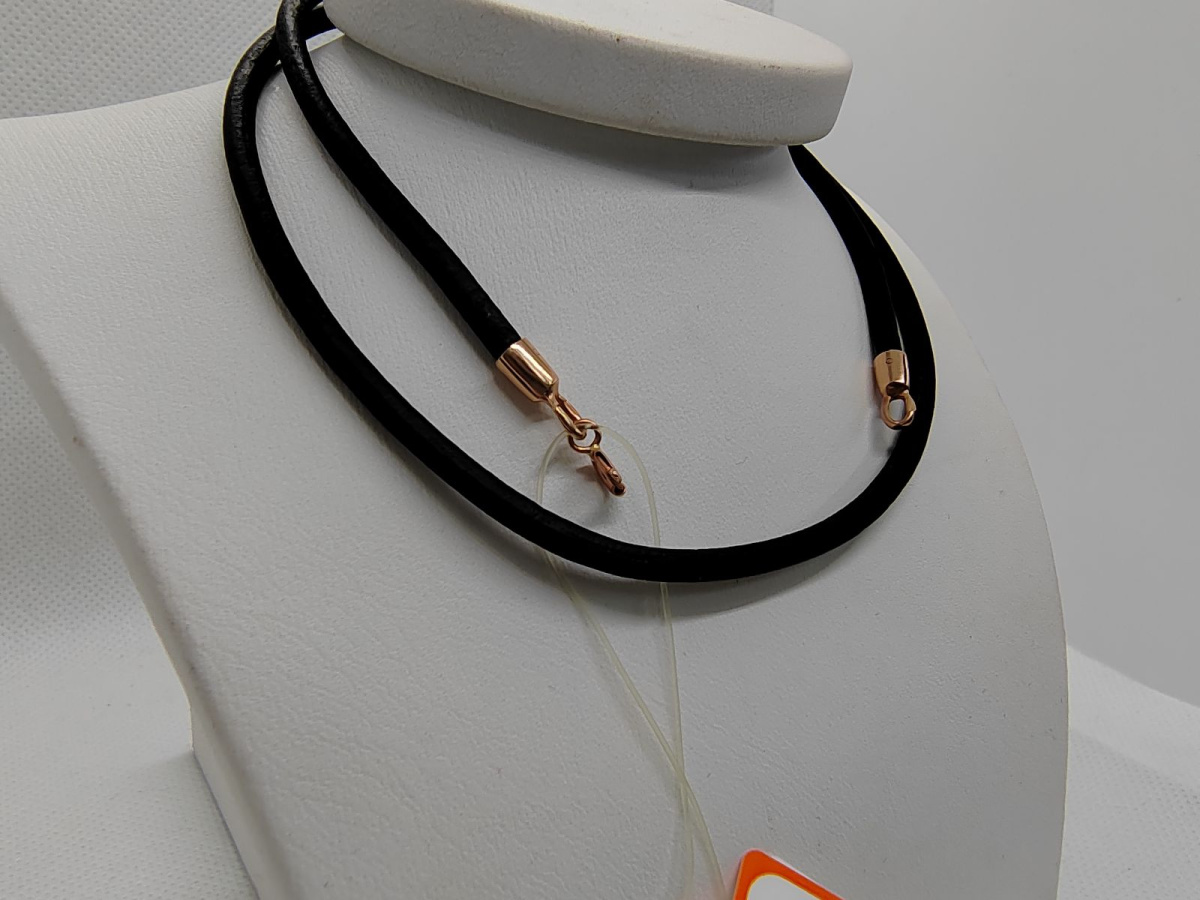 6033КЖ КОЛЬЕ КОЖА (Au 585)