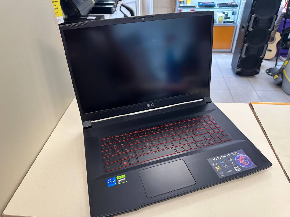 Ноутбук MSI; Core I5-12450H, GeForce RTX 2050, 16 Гб, 256 Гб, Нет