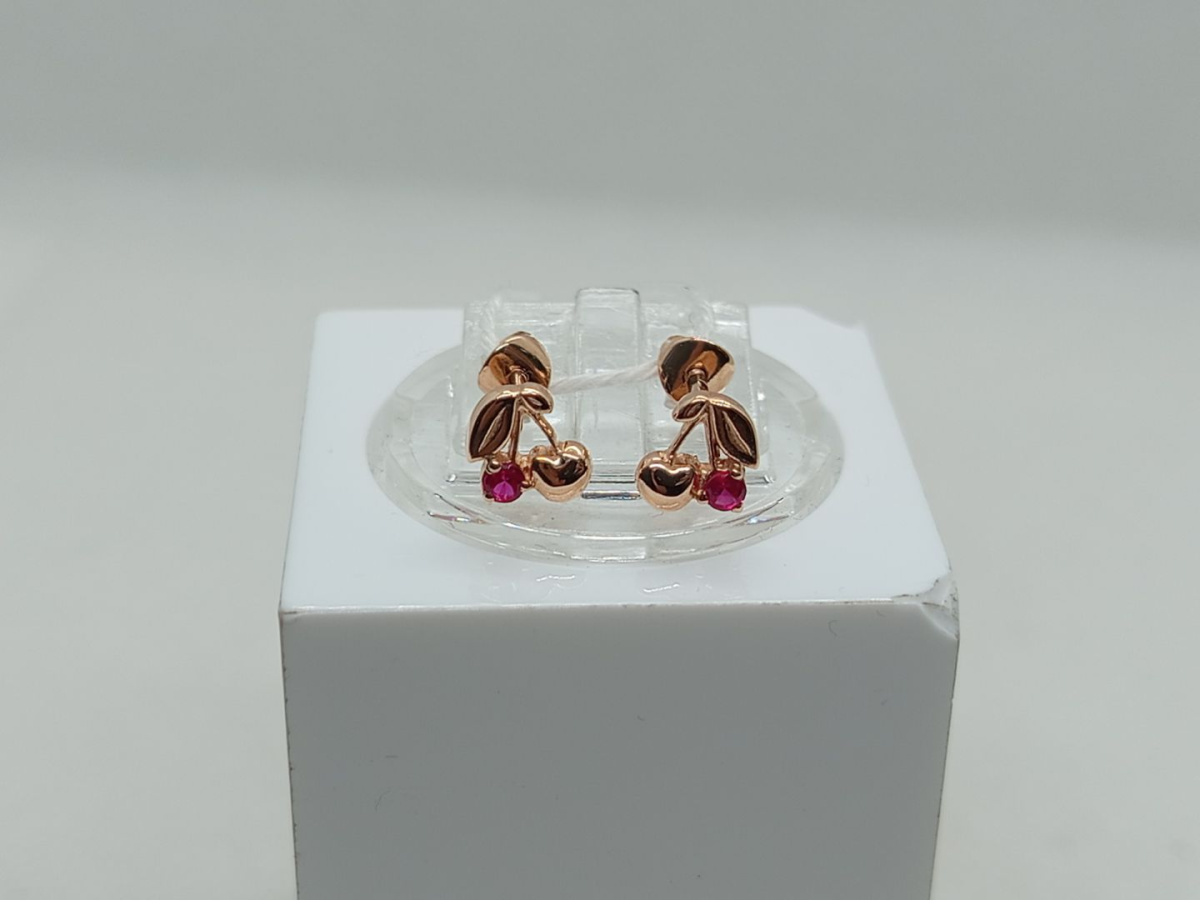 СПУС585 СЕРЬГИ ПУСЕТЫ (Au 585)