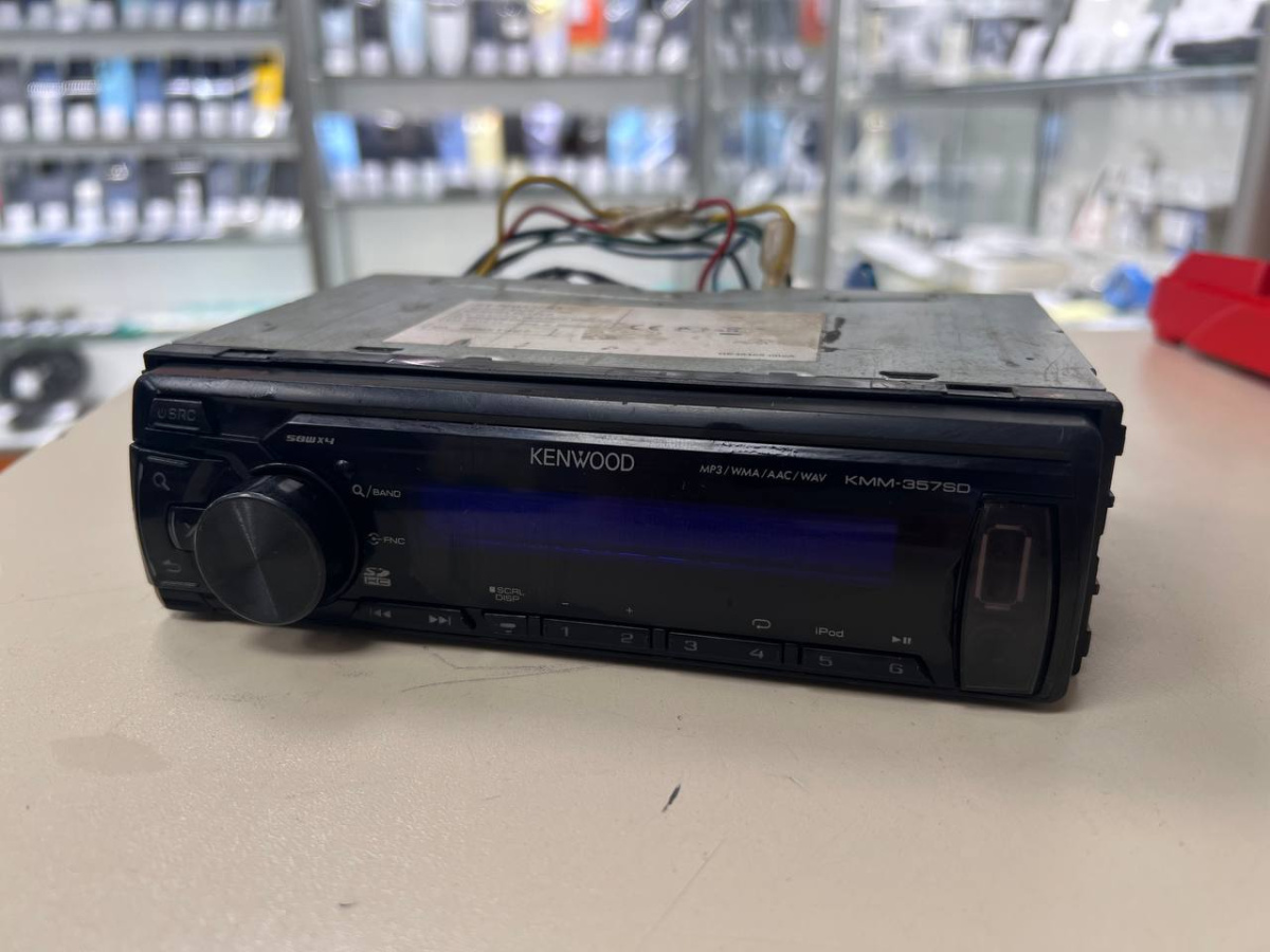 Автомагнитола Kenwood KMM-357SD