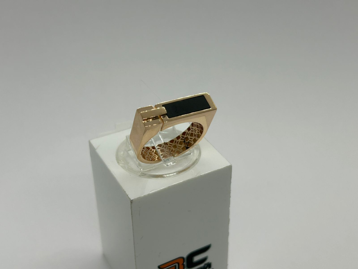 КОЛЬЦО ПЕЧАТКА с камнем (Au 585)