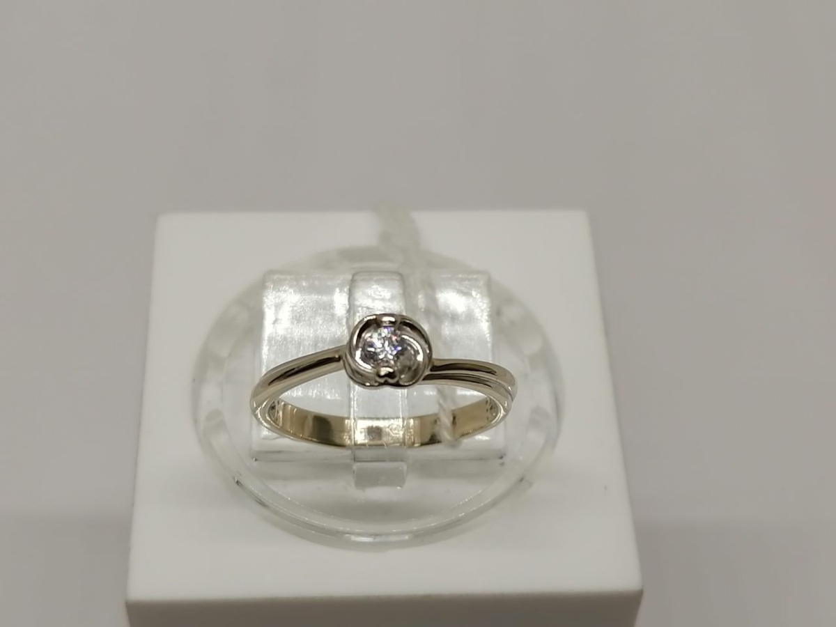 КОЛЬЦО С КАМНЕМ (Au 585)