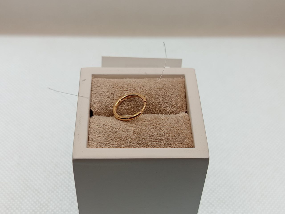 СЕРЬГИ серьга без камня (Au 585)