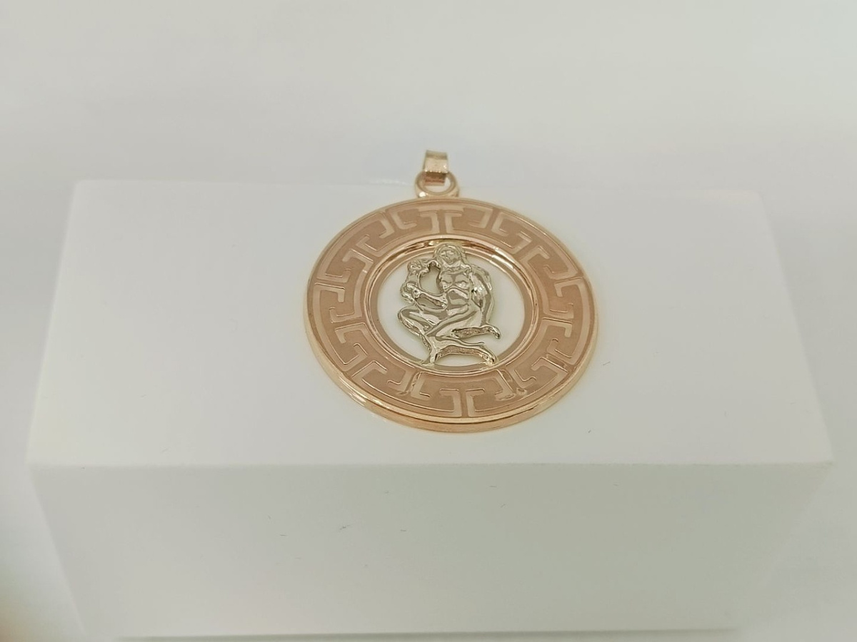 ПОДВЕСКА ЗНАК ЗОДИАКА ДЕВА (Au 585)