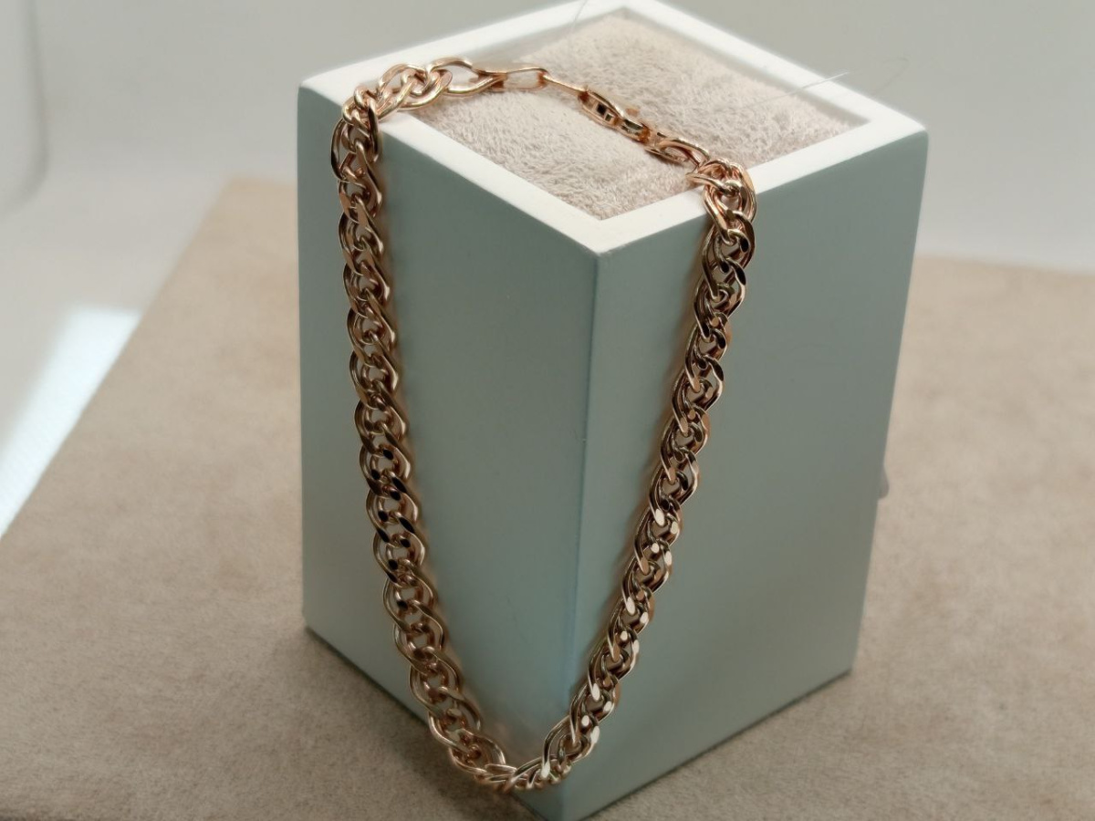 БРАСЛЕТ ПУСТОТЕЛЫЙ Нона (Au 585)