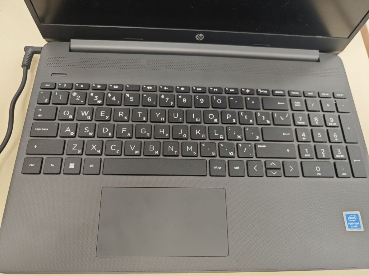 Ноутбук HP; Silver N5030, HD Graphics, 4 Гб, 256 Гб, Нет