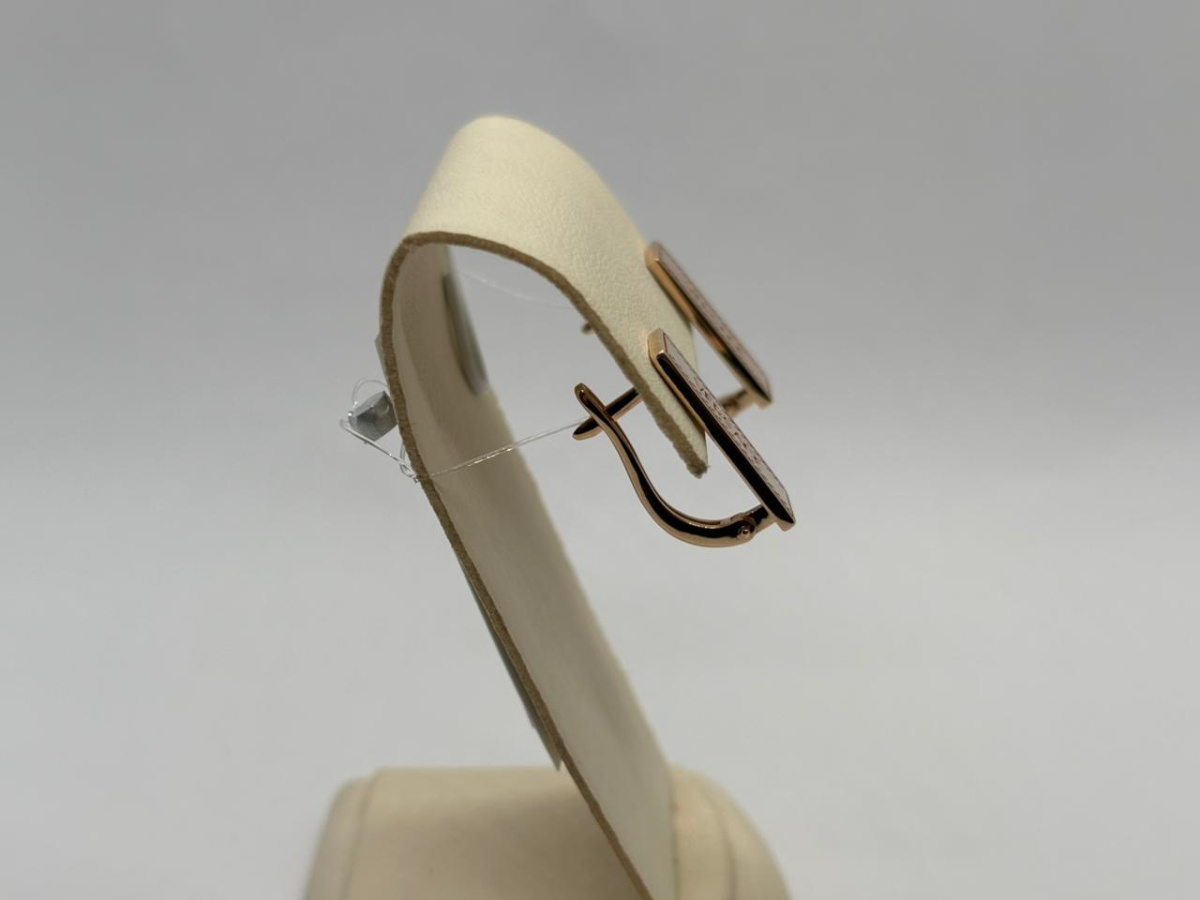 СЕРЬГИ БЕЗ КАМНЯ (Au 585)