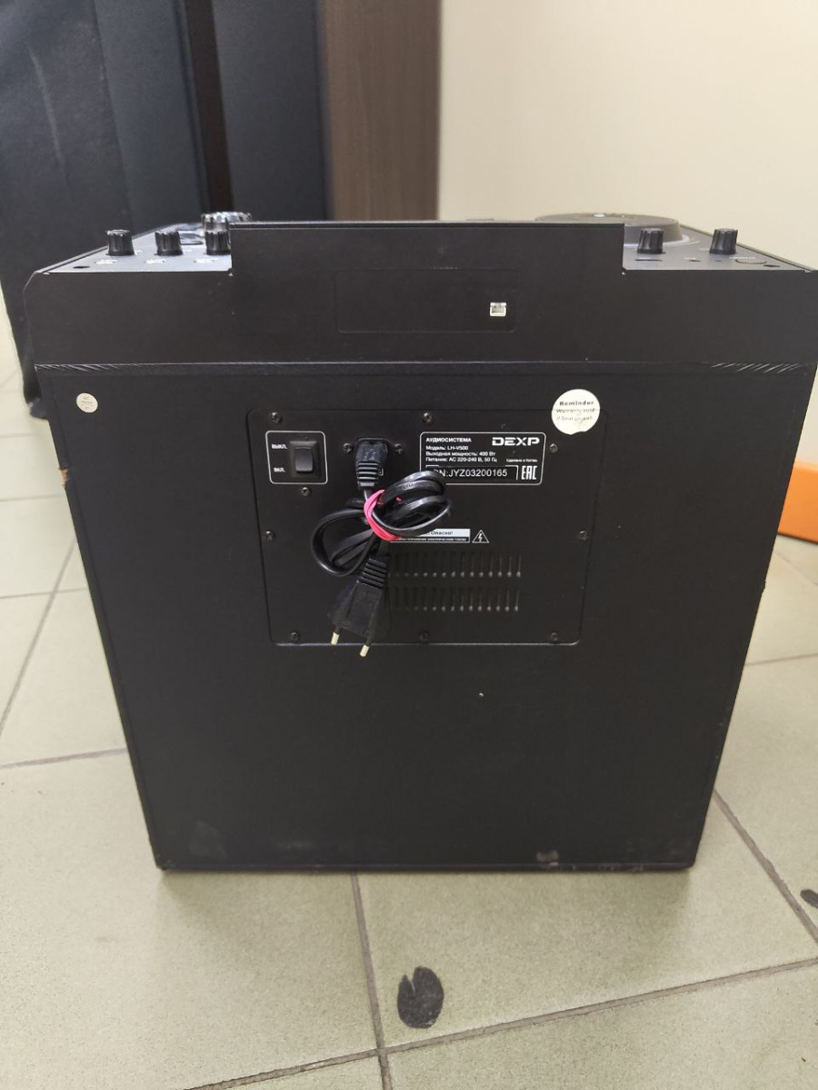 Музыкальный центр Dexp LH-V500