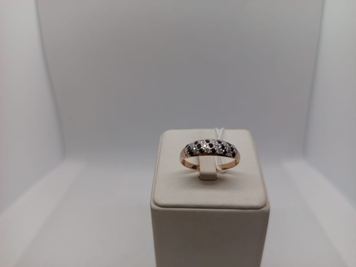 КОЛКМИ585 КОЛЬЦО С КАМНЯМИ (Au 585)