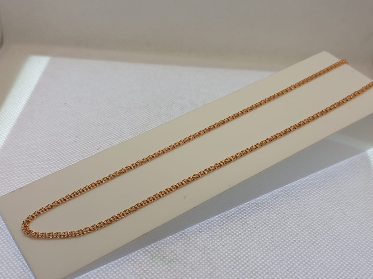 ЦЕПЬ ПОЛНОВЕСНАЯ Бисмарк (Au 585)