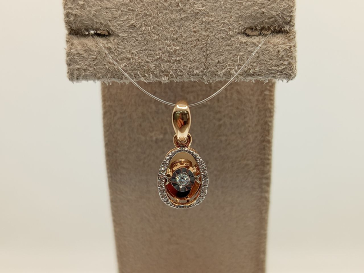 ПОДВЕСКА БРИЛЛИАНТ (Au 585)