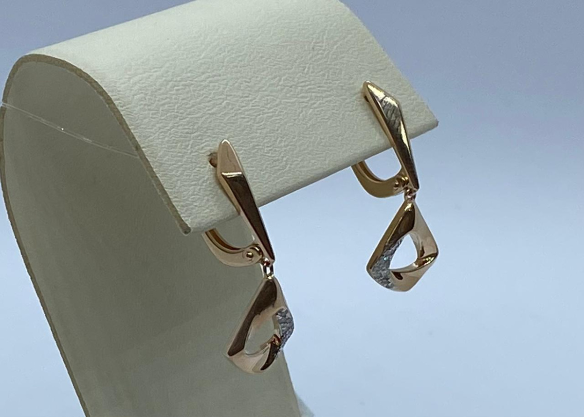 СЕРЬГИ БРИЛЛИАНТ (Au 585)