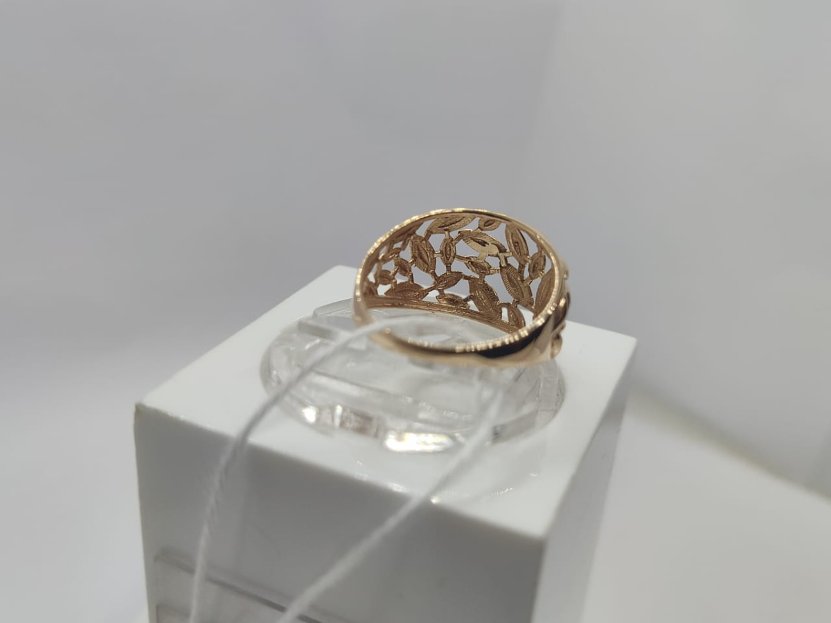 КОЛБКМ585 КОЛЬЦО БЕЗ КАМНЯ (Au 585)